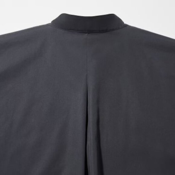 +J Uniqlo - SUPIMA Cotton Long Sleeve Stand Collar Shirt Jacket - Size XXS - Picture 4 of 16